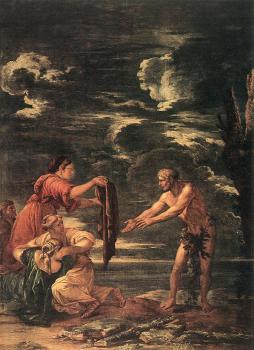 薩爾瓦多 羅薩 Odysseus and Nausicaa